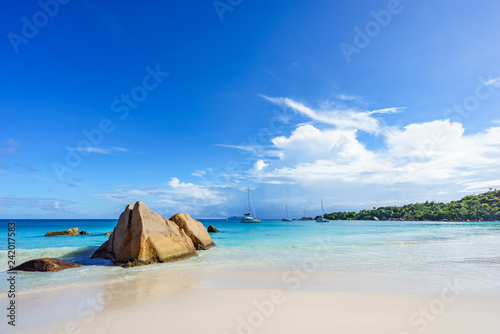 stunning paradise beach at anse lazio  praslin  seychelles 59