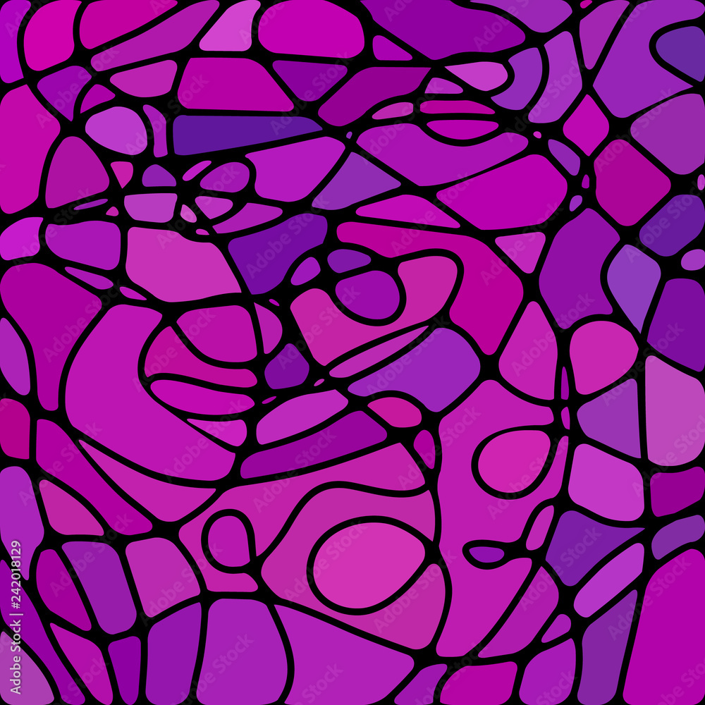 Fototapeta premium abstract vector stained-glass mosaic background
