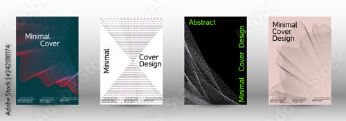 Minimal vector cover design with  linear waves.
