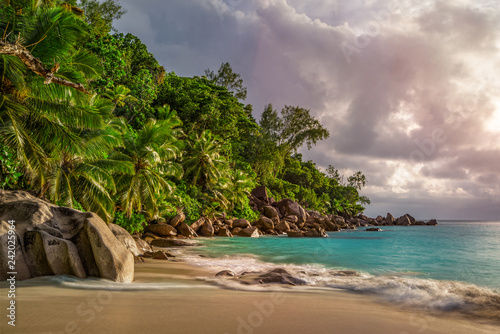 paradise beach at anse georgette, praslin, seychelles 24
