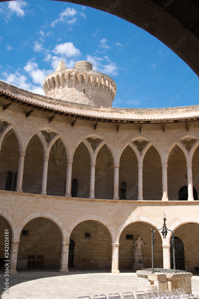 Castell de Bellver in Palma de Mallorca Spanien