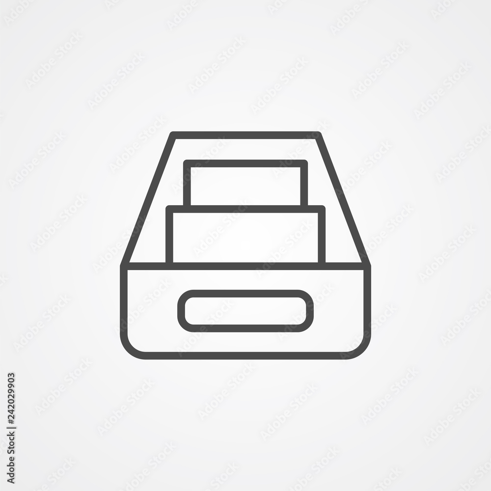 inbox vector icon sign symbol inbox vector icon sign symbol