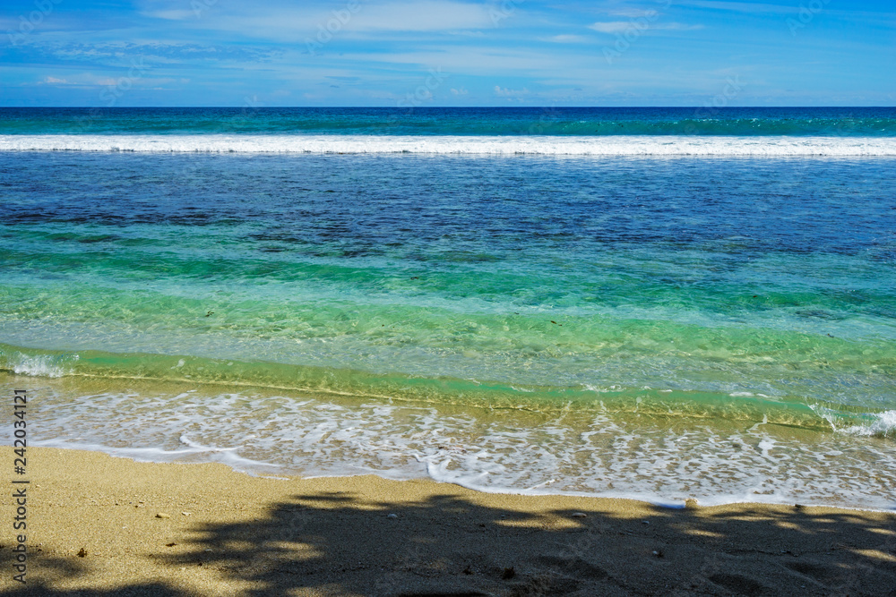 Obraz premium Water on seychelles beach 2