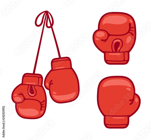 Boxing gloves set