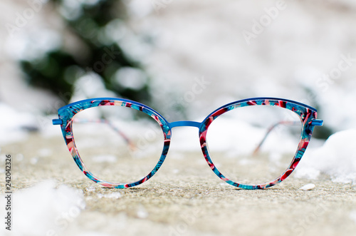 Trendy eyeglasses