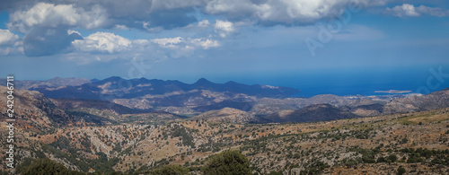 Agios Nikolaos  Crete - 09 30 2018  The road to the Katharo plateau