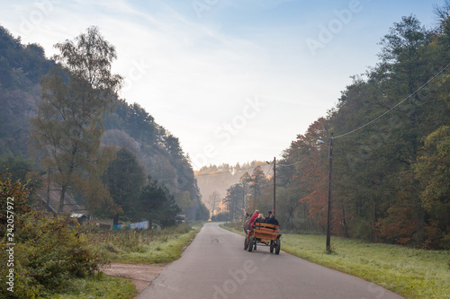Obraz na płótnie Tourist tour in Croak w salonie