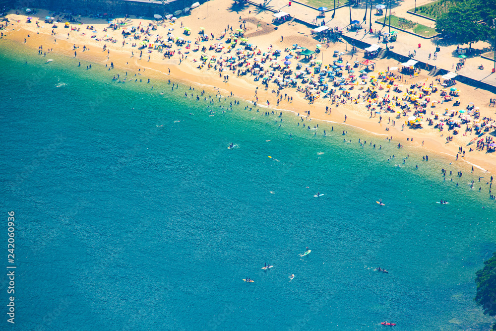 Rio de Janeiro Beach Scene 