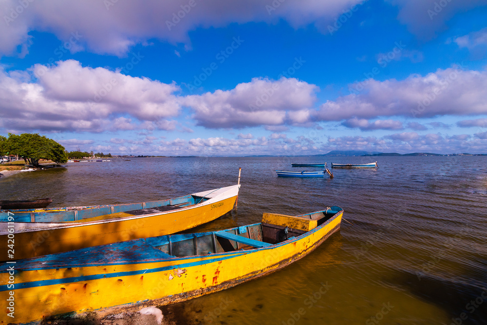 boat on the beach