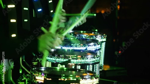 Musical instruments. Drums