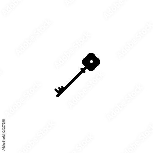 Fototapeta Naklejka Na Ścianę i Meble -  Key vector icon. Key symbol for your web site design, logo, app, UI.  - Vector