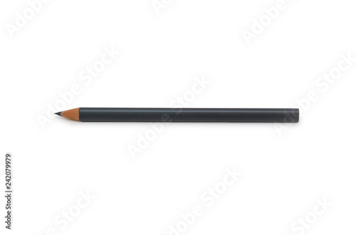 Pencil single isolated on white background