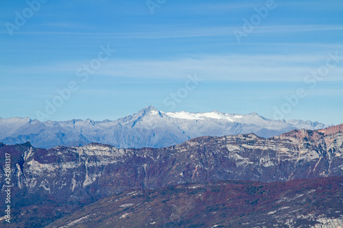 Gebirgspanorama im Trentino