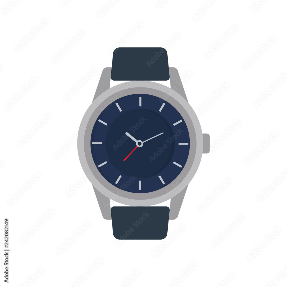 wrist watch icon in flat style isolated vector illustration on white transparent background wrist watch icon in flat style isolated vector illustration on white transparent background