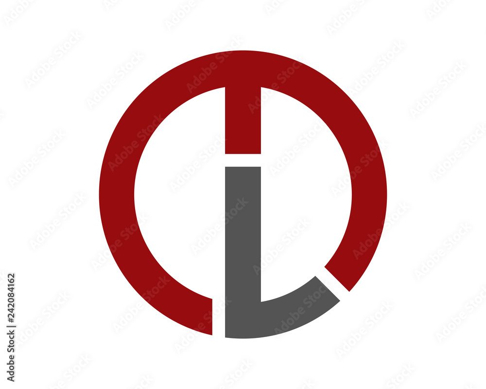 ML letter circle logo template 1 ML letter circle logo template 1