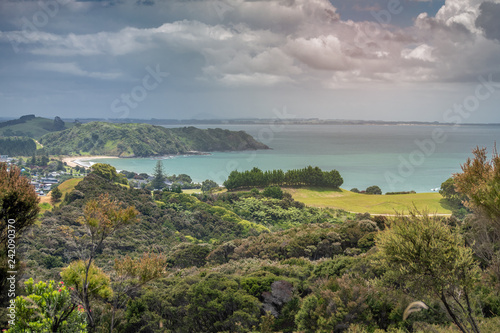 View of Cable bay in the far north of new zealand
