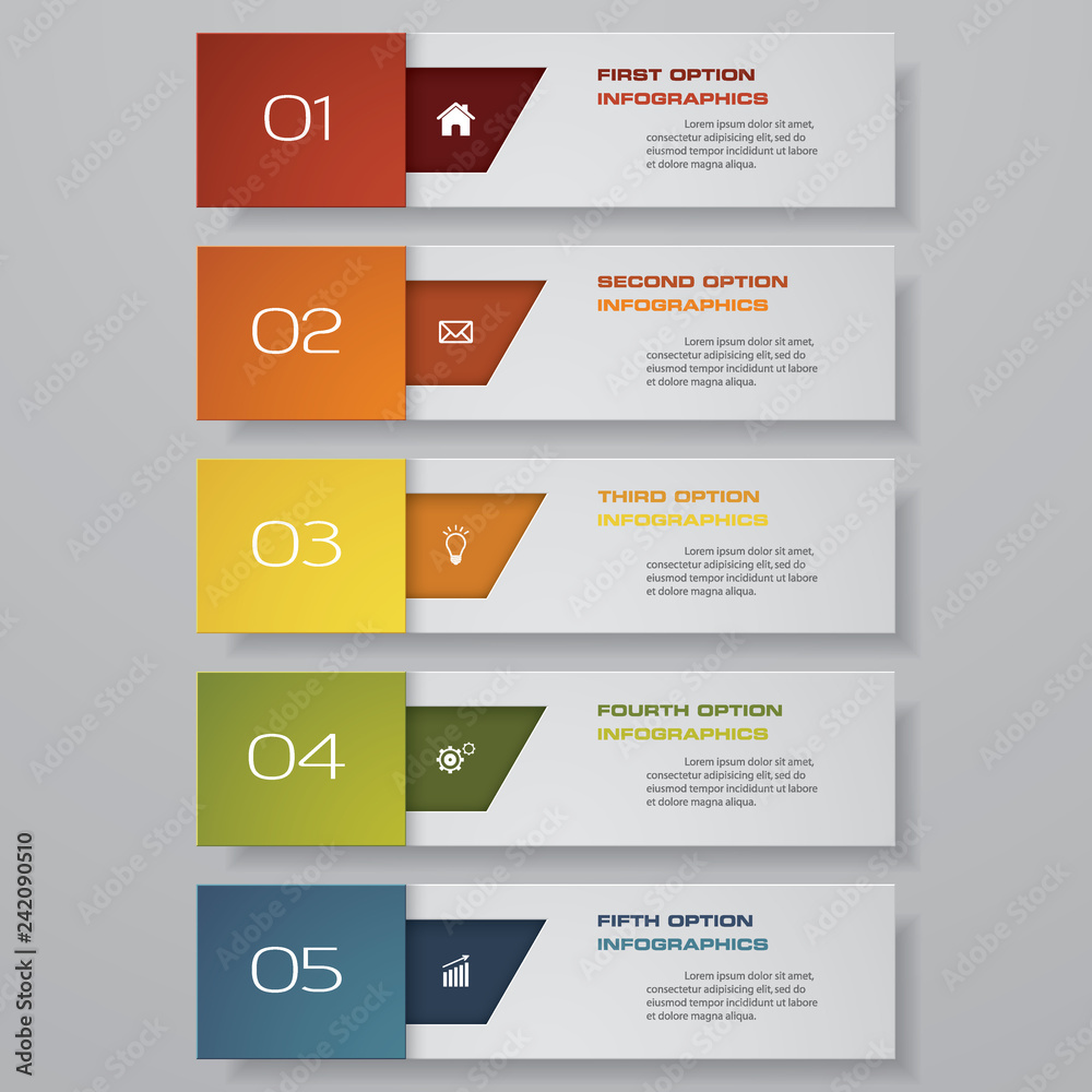 Design clean number banners template/graphic or website layout. Vector. Design clean number banners template/graphic or website layout. Vector.