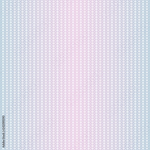 Guilloche texture. Guilloche passport money certificate watermark, wavy banknote element. Diploma vector background guilloche pattern texture illustration