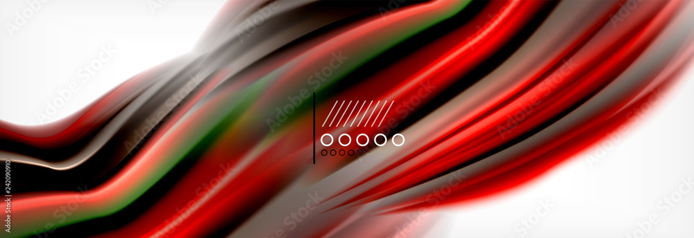Smooth liquid blur wave background, color flow concept, illustration Smooth liquid blur wave background, color flow concept, illustration
