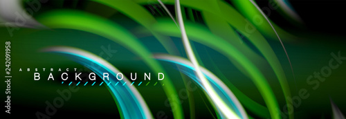 Blurred fluid colors background, abstract waves lines, mixing colours with light effects on light backdrop. Vector artistic illustration for presentation, app wallpaper, banner or posters