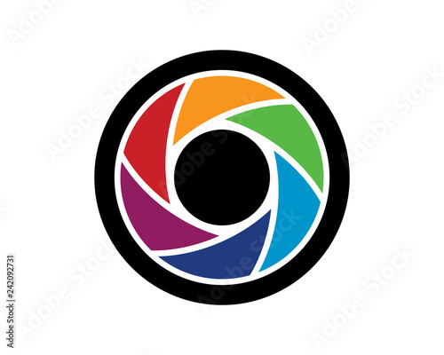 Photography circle 1 logo camera