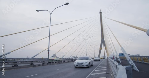Bangkok, Thailand Rama VIII Bridge photo