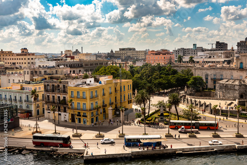 Blick auf Altstadt von Havanna Kuba © dietwalther