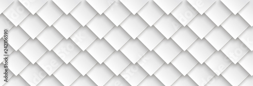 White Rhombus Shapes Scale Armor Header photo