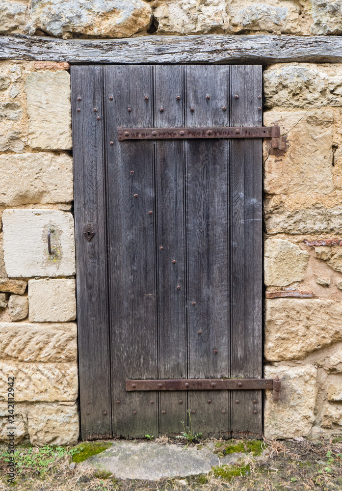 old door, france