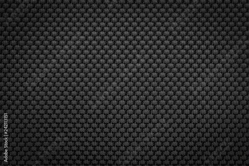 Wallpaper Mural Black nylon fabric texture background for fashion clothing designer. Torontodigital.ca