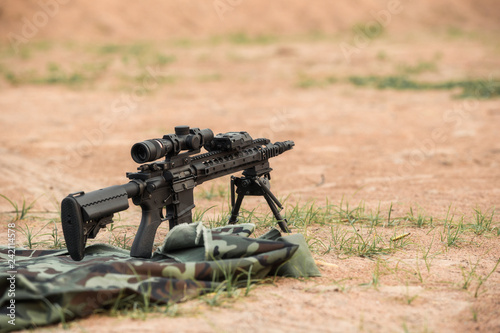 assault rifle mid length