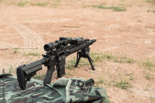 assault rifle mid length