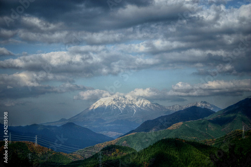 山陰に行ったときに撮った大山です