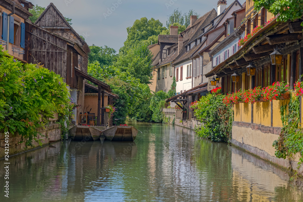 Fototapeta premium Colmar Klein Wenecja Petite Venise Alzacja Francja