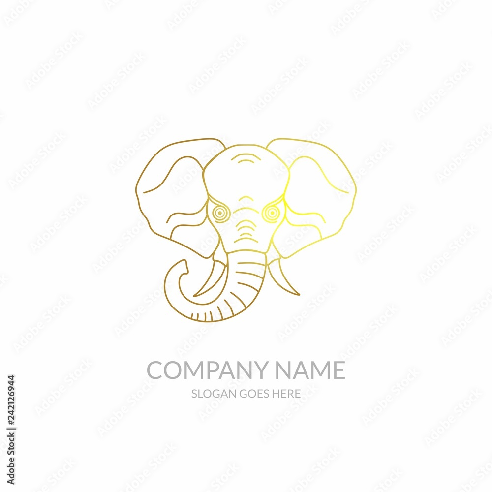 Animal Nature Farm Agriculture Business Company Stock Vector Logo Design Black Gold Template Animal Nature Farm Agriculture Business Company Stock Vector Logo Design Black Gold Template
