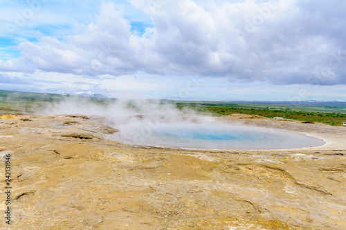 Hot pool of the Geysir geyser