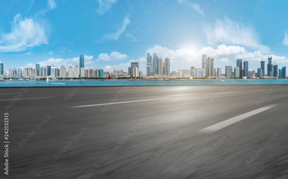 Air highway asphalt road and beautiful sky scenery Air highway asphalt road and beautiful sky scenery