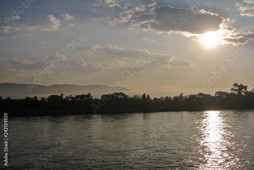 The Golden Triangle is the area where the borders of Thailand, Laos, and Myanmar meet at the confluence of Mekong Rivers