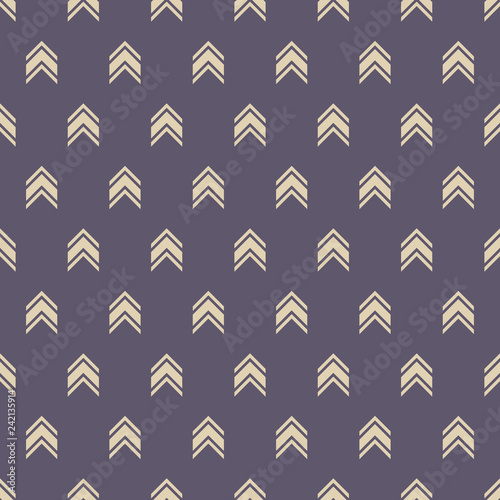 Seamless color pattern with arrows motif.