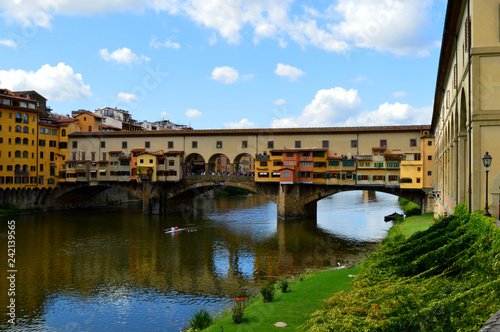 Ponte vecchio in Florence, Italy