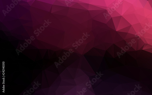 purple triangle polygonal geometric background