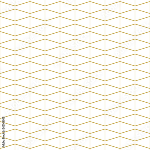 Stylish linear seamless vector pattern