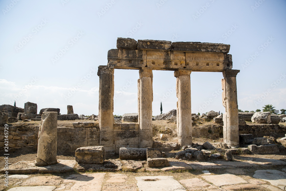Denizli Pamukkale Hierapolis Ancient City Denizli Pamukkale Hierapolis Ancient City