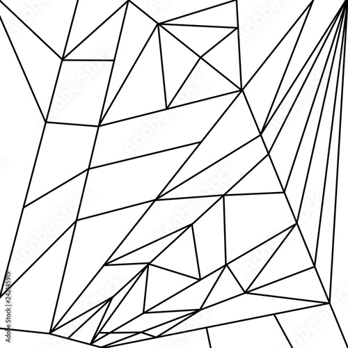 abstract background with triangles