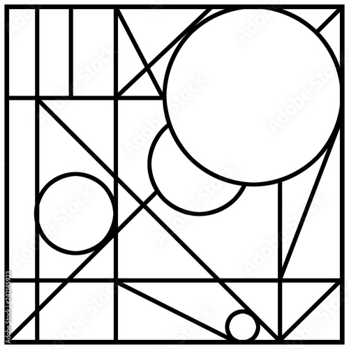 abstract background with circles
