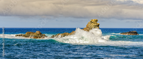 Fels in der Brandung
