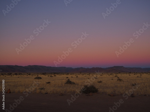 sunset namib desert