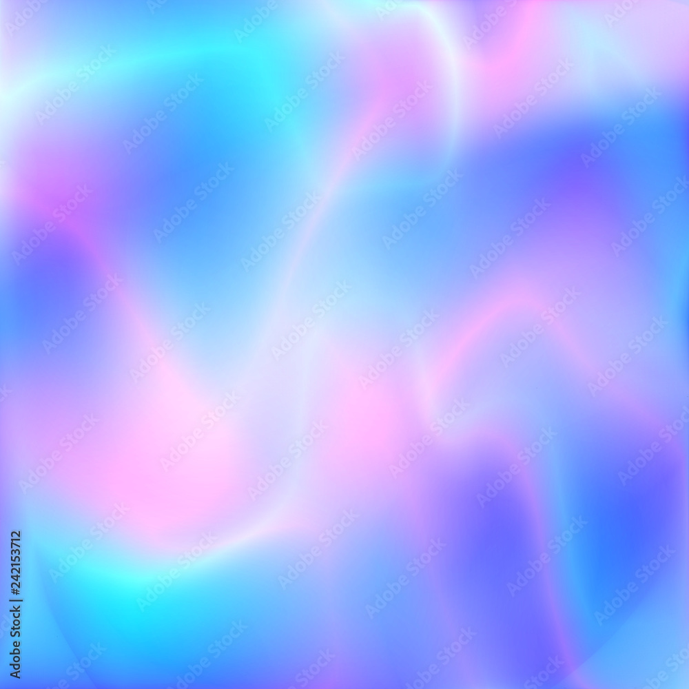 Fototapeta premium Holografic foil background. Vector image