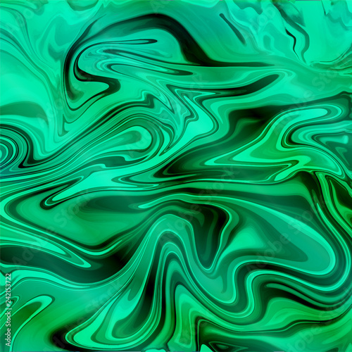 Liquid mixture of paints