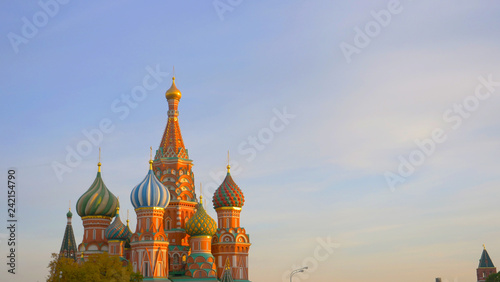 St. Basil's Cathedral in Red Square Moscow Kremlin, Russia
